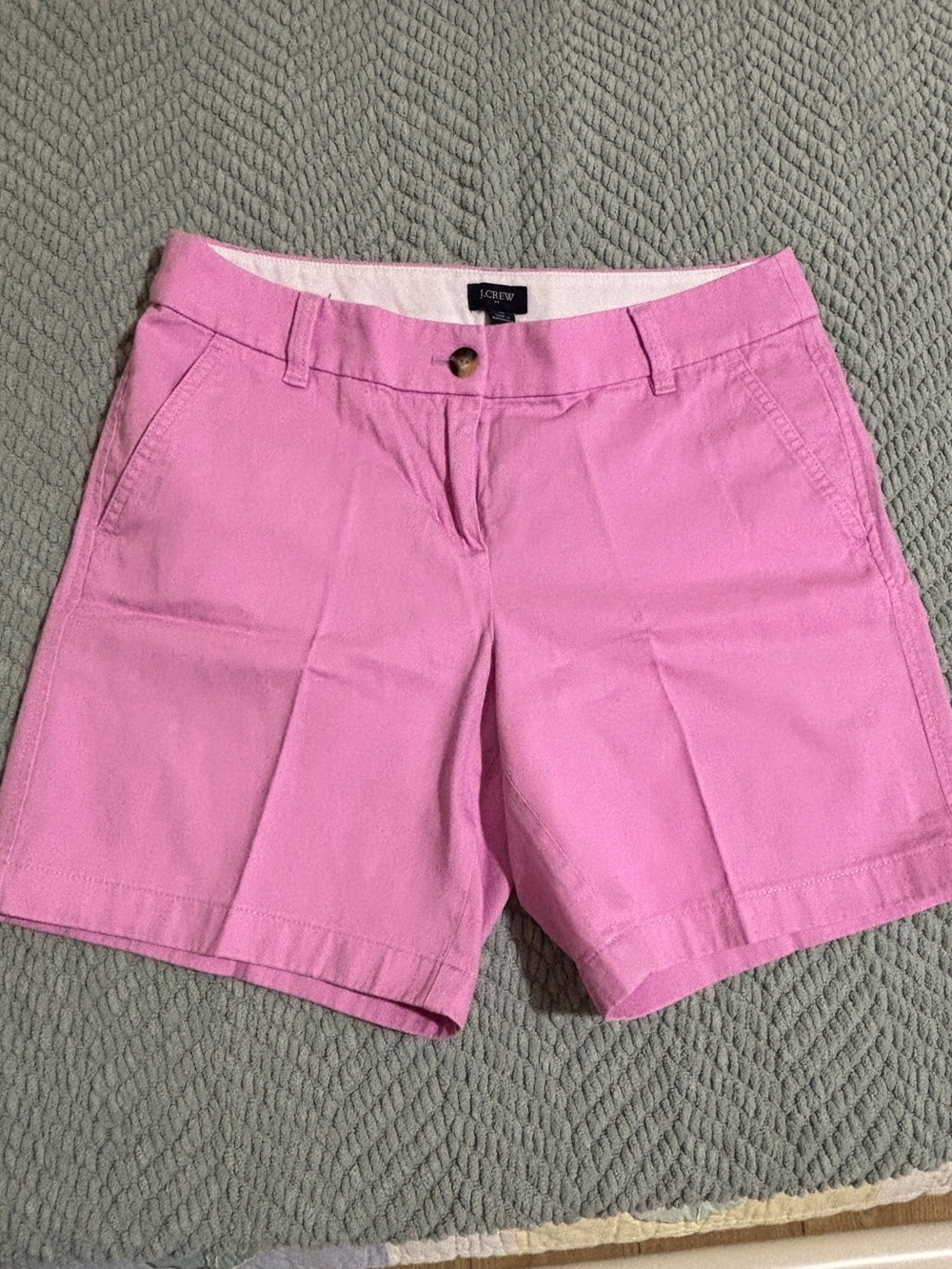 J. Crew Bright Pink Women’s Chino Bermuda Shorts